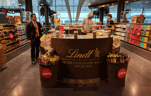 Lindt Store in Zurich